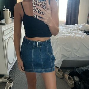 PacSun denim skirt